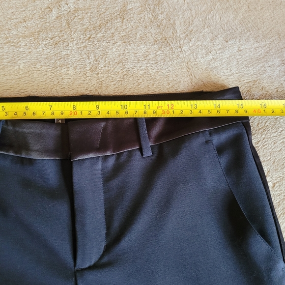Vince navy blue tuxedo style cropped pants size 4 - Picture 11 of 14